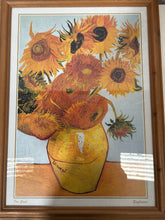 Load image into Gallery viewer, Van Gogh sunflower print

