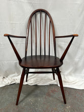 Load image into Gallery viewer, Vintage mid-century ercol 365A quaker armchair
