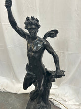 Load image into Gallery viewer, Antique statue of liberty lamp
