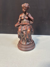 Load image into Gallery viewer, Vintage Bronze Reading Lamp Base
