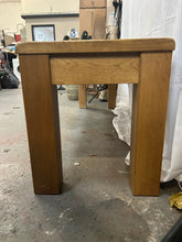 Load image into Gallery viewer, Solid oak hallway bench
