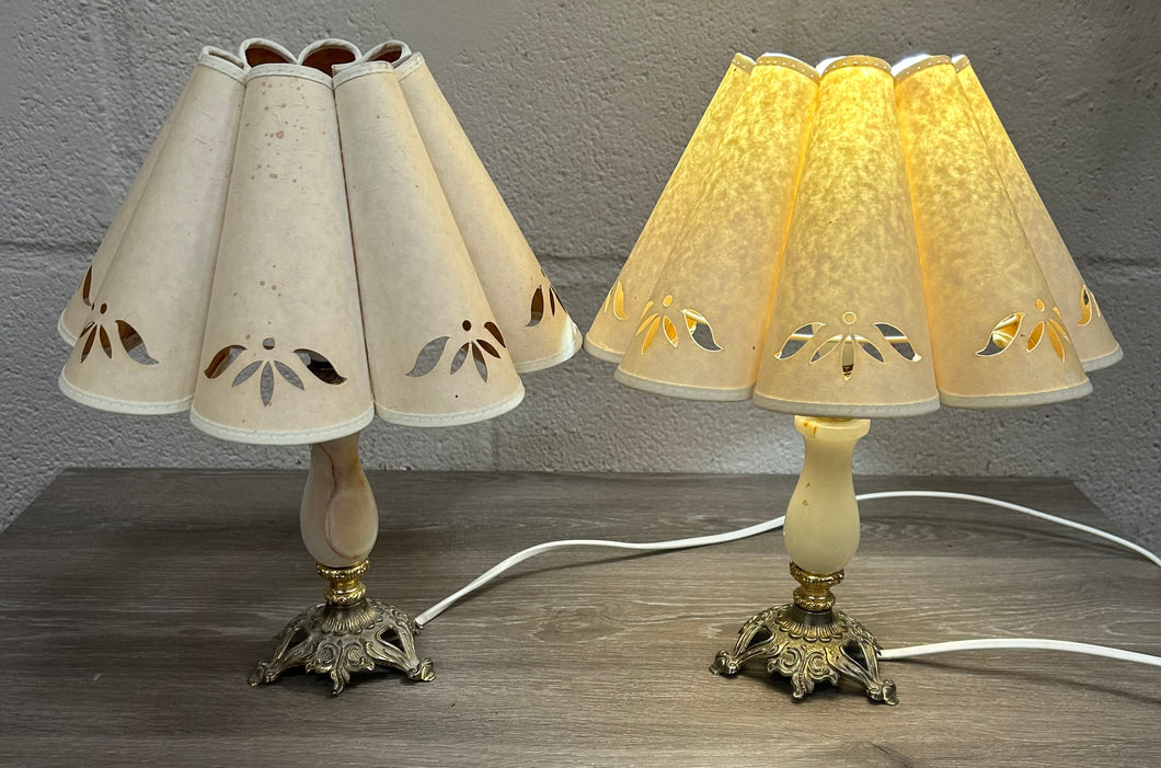 Vintage Marble Lamps