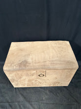 Load image into Gallery viewer, Brown suede storage box
