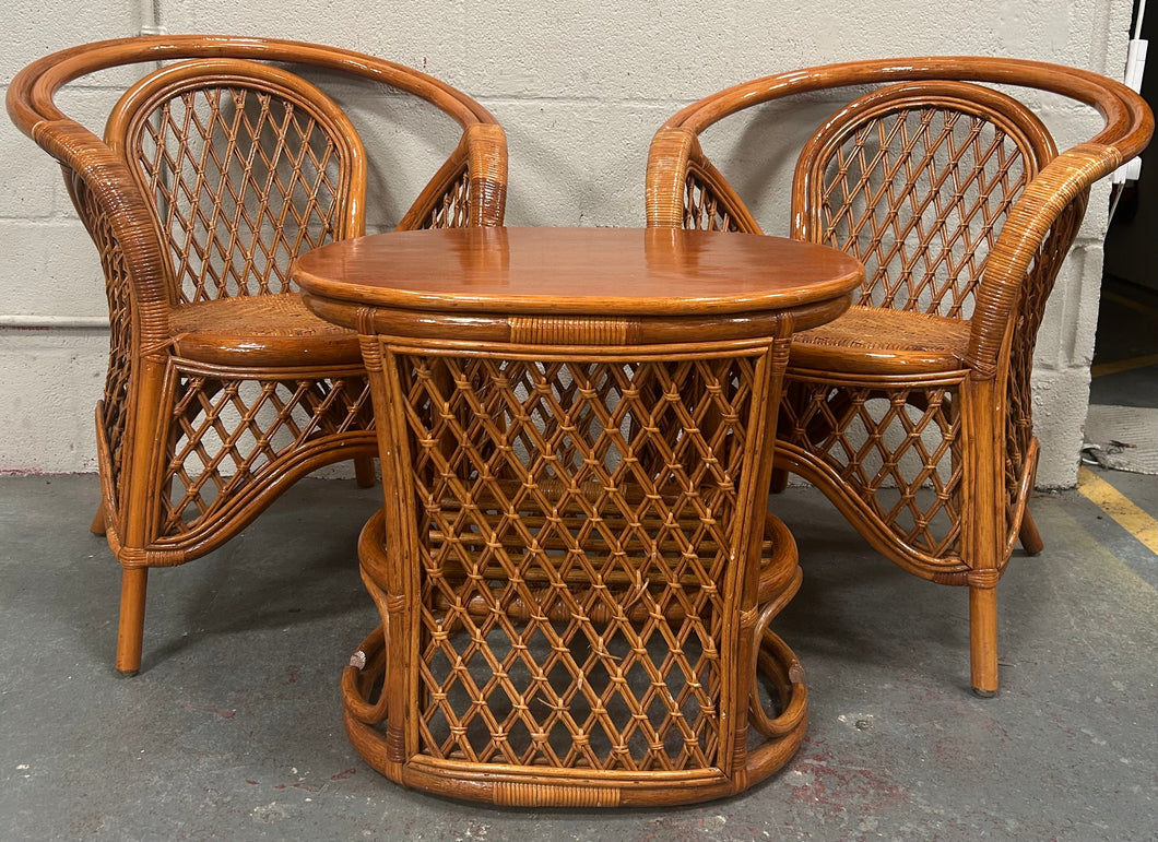 Wicker Garden/Conservatory Set