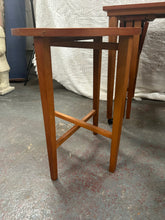 Load image into Gallery viewer, Mid-century teak nest of tables

