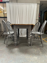Load image into Gallery viewer, Drop leave dining table &amp; chairs

