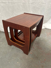 Load image into Gallery viewer, Vintage teak nest of tables
