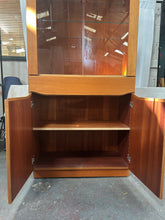 Load image into Gallery viewer, Skovby teak display case
