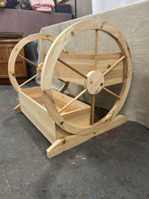 Load image into Gallery viewer, Wooden wagon flowerbeds
