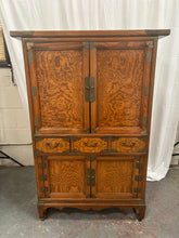 Load image into Gallery viewer, vintage armoire chest cabinet
