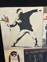 Load image into Gallery viewer, Canvas collage of banksy

