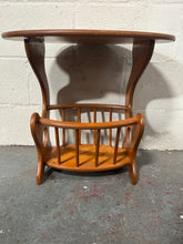 Load image into Gallery viewer, Vintage Hall Way Table/Shoe Rack
