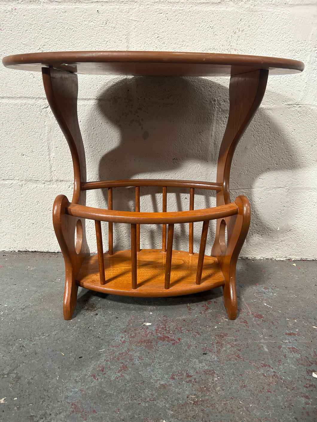 Vintage Hall Way Table/Shoe Rack