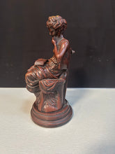 Load image into Gallery viewer, Vintage Bronze Reading Lamp Base

