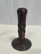 Load image into Gallery viewer, Wooden candle holders
