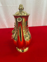Load image into Gallery viewer, Gold plated porcelain coffee pot
