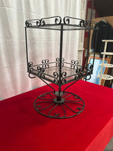 Load image into Gallery viewer, 2 tier glass top plant stand
