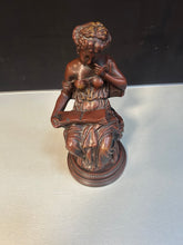 Load image into Gallery viewer, Vintage Bronze Reading Lamp Base
