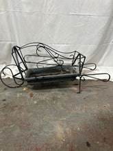 Load image into Gallery viewer, Wheel barrow plant stand
