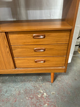 Load image into Gallery viewer, Vintage 1960's Schreiber teak high sideboard
