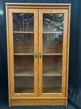 Load image into Gallery viewer, Oak Display Cabinet
