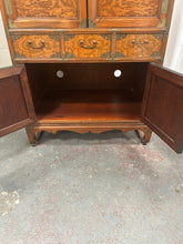 Load image into Gallery viewer, vintage armoire chest cabinet
