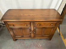 Load image into Gallery viewer, Vintage Ercol "old colonial" elm cabinet
