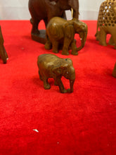 Load image into Gallery viewer, Bundle of wooden elephant statues
