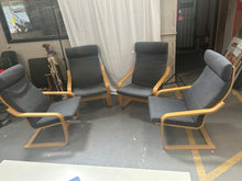 Load image into Gallery viewer, Ikea Poang Armchairs
