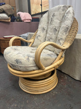 Load image into Gallery viewer, Dresser natural deluxe conservatory swivel cane rocking chair
