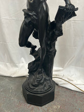 Load image into Gallery viewer, Antique statue of liberty lamp
