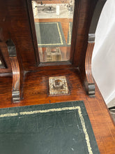 Load image into Gallery viewer, Antique ladies inlaid laddies mahogany writing desk
