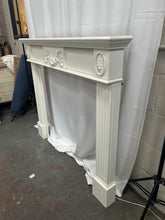 Load image into Gallery viewer, Wooden fireplace mantle
