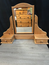 Load image into Gallery viewer, Pine Dressing Table Mirror
