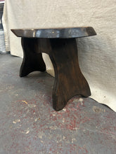 Load image into Gallery viewer, Hand made wooden side table
