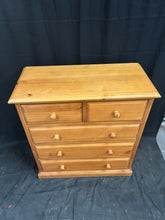 Load image into Gallery viewer, Pine Chest Of Drawers
