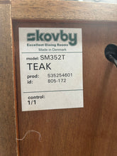 Load image into Gallery viewer, Skovby teak display case
