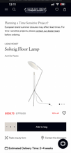Load image into Gallery viewer, Solveig Roset Floor lamp

