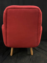 Load image into Gallery viewer, Red Occasional Armchair

