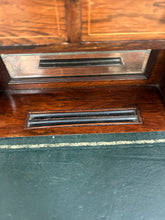 Load image into Gallery viewer, Antique ladies inlaid laddies mahogany writing desk
