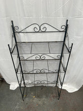 Load image into Gallery viewer, 4 tier iron plant stand
