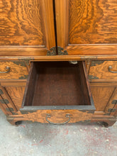 Load image into Gallery viewer, vintage armoire chest cabinet
