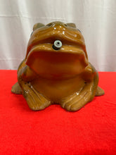 Load image into Gallery viewer, Vintage ceramic frog garden feature
