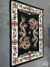 Load image into Gallery viewer, Chinese style dragon rug
