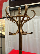 Load image into Gallery viewer, Wooden freestanding coat rack

