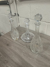Load image into Gallery viewer, Vintage Whisky Crystal Bottles
