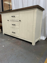Load image into Gallery viewer, white reclaimed pine sideboard
