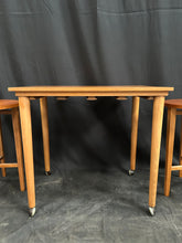Load image into Gallery viewer, Vintage Danish teak mid century nest of tables
