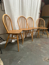 Load image into Gallery viewer, 4x Ercol dining table chairs

