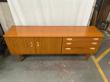 Load image into Gallery viewer, vintage mid-century retro teak Schreiber sideboard
